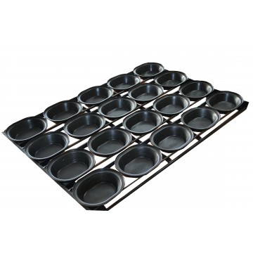 Bakery size Shallow Oval Pie Tray – 18" wide